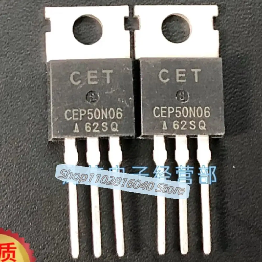 10PCS/Lot CEP50N06  TO-220 60V 50A N  Best Quality Imported Original Spot