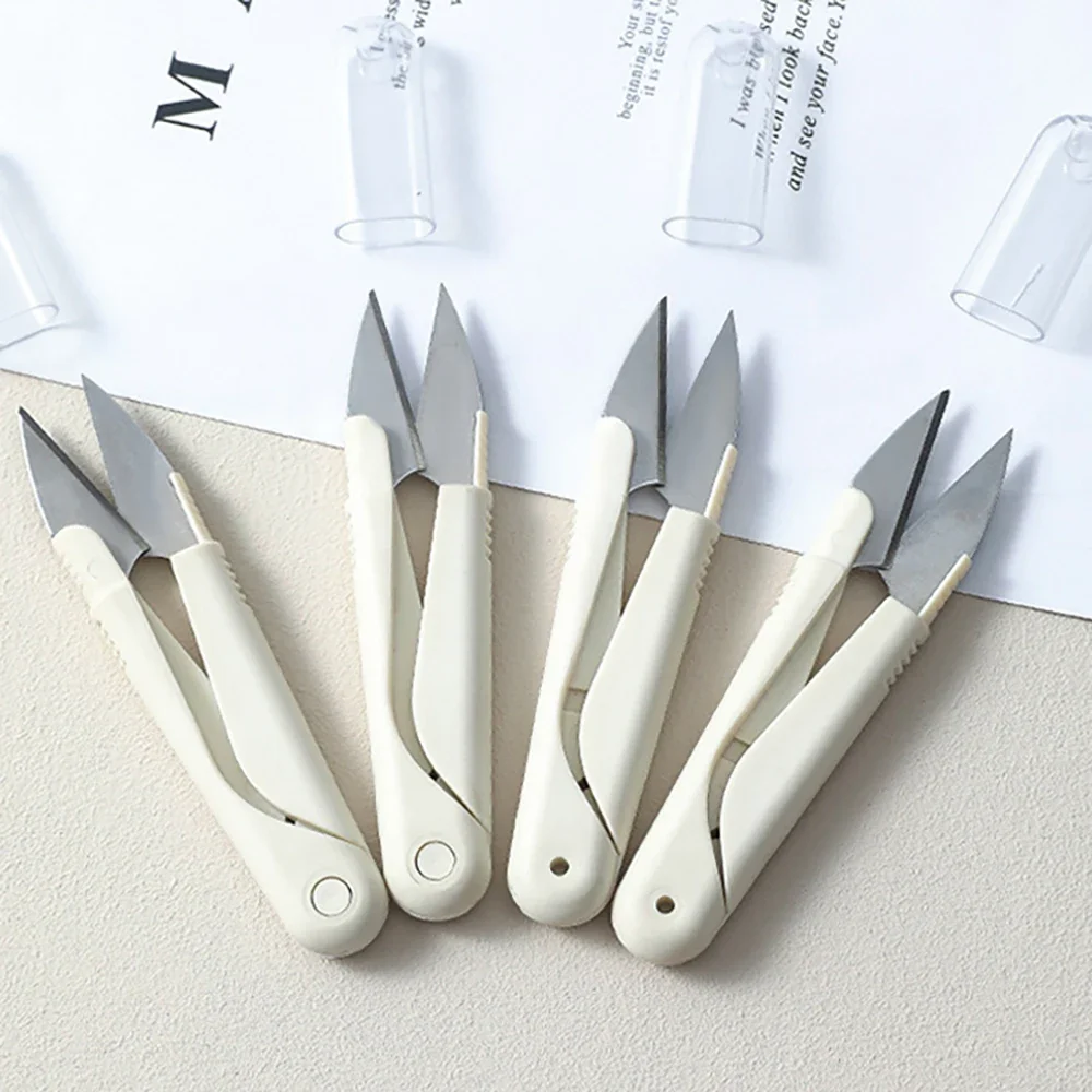 3/2/1PCS Edelstahl Frühling Kleine Schere mit Abdeckung Tragbare Faden Schneiden Kopf Nähen Schere – Detail 3