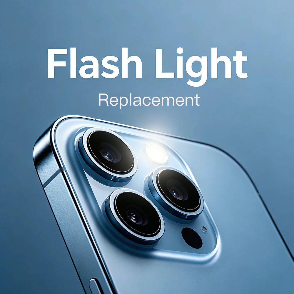 Flash Light Flex Cable Replacement For iPhone 12 13 14 Plus MIni Pro Max Flashlight