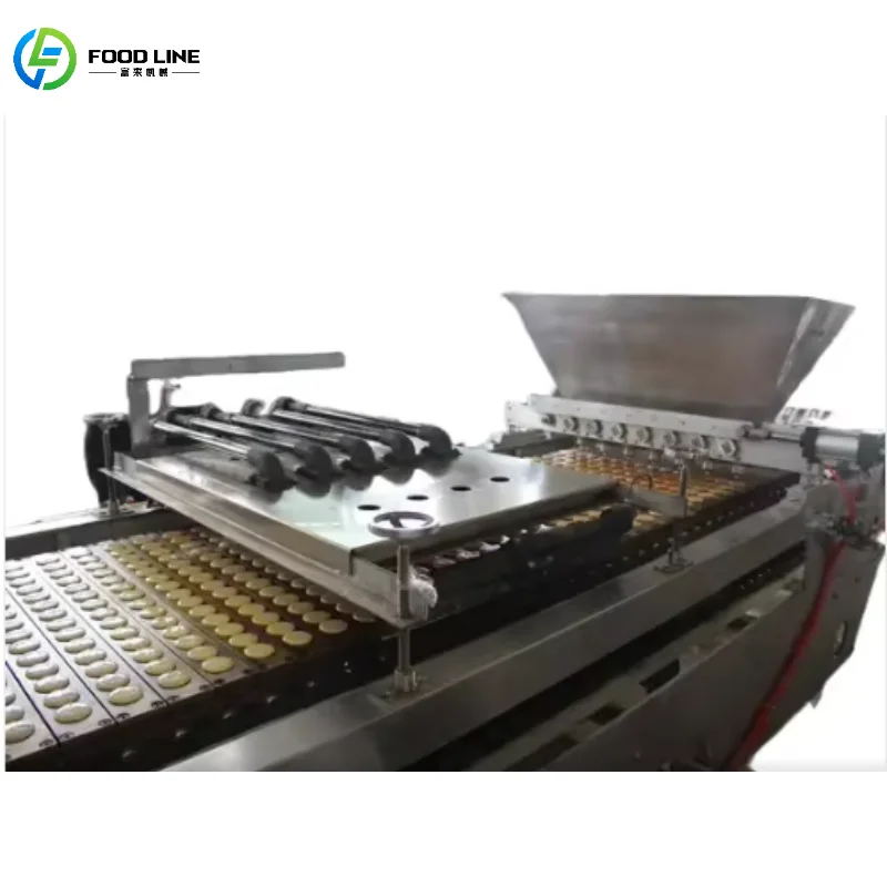 Customized Full Automatic Dorayaki Pancake Making Machine Dorayaki Pancake Production Line Low Maintenance