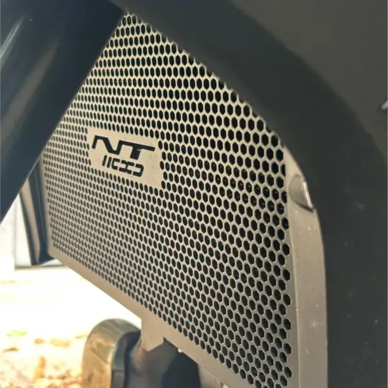 

2021 2022 2023 Motorcycle Accessories Aluminum Radiator Grille Guard Cover Water Tank Protector For Honda NT1100 NT 1100 DCT