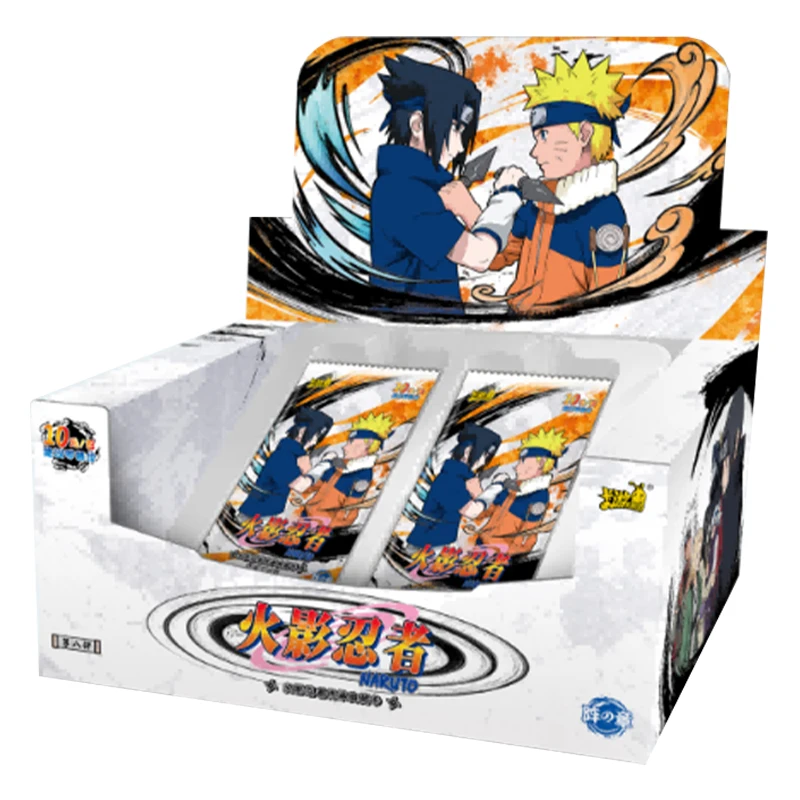 KAYOU Genuine Naruto Cards Box Anime Figure Card Booster Pack