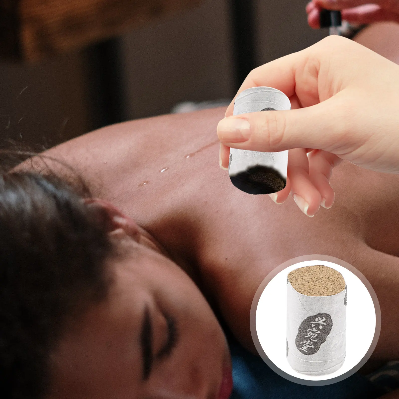 

54Pcs Thickened Moxas Roll Moxibustion Stick Medical Therapy Portable Body Care Treatment Mugwort Moxas Rolls Body Caring Supply