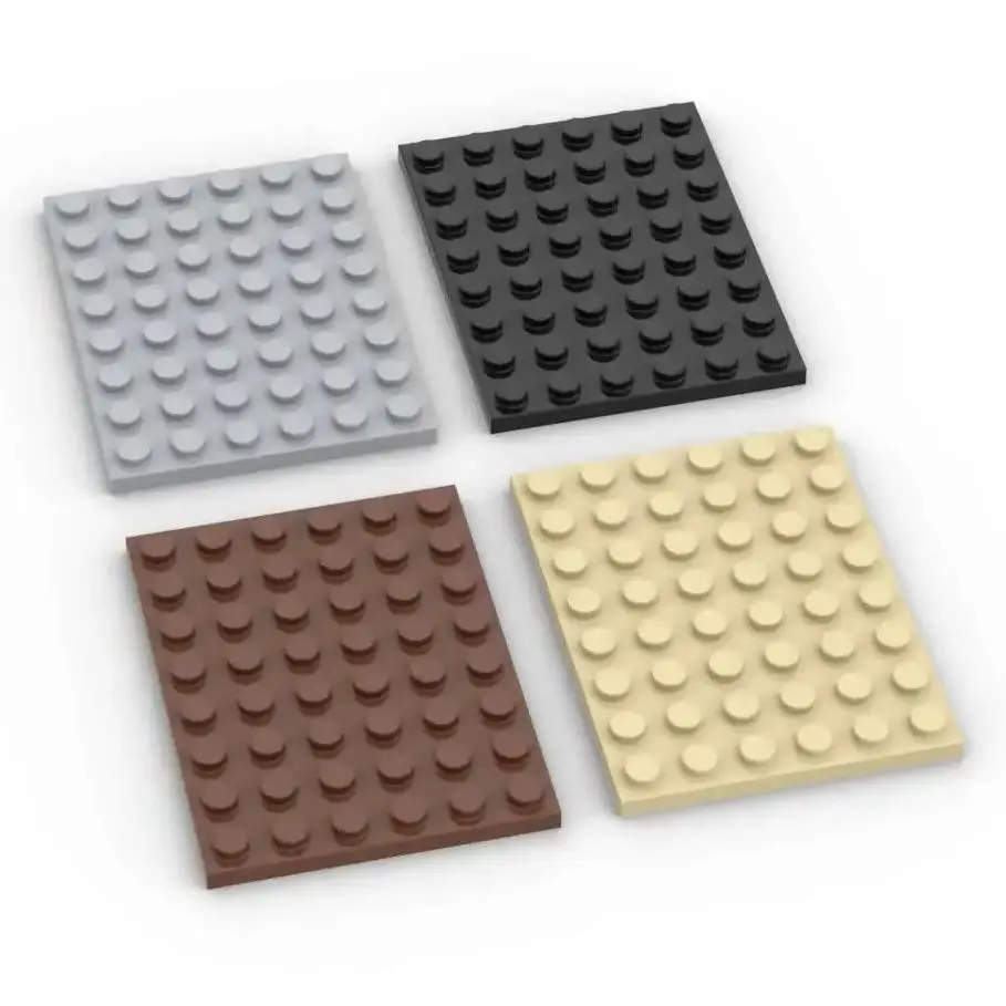 MOC 10PCSปริศนาอนุภาค3036แผ่น6X8 Building BlocksชุดHigh-Tech Board HouseอิฐDIY Ideaของเล่นเด็กของขวัญDropshipping