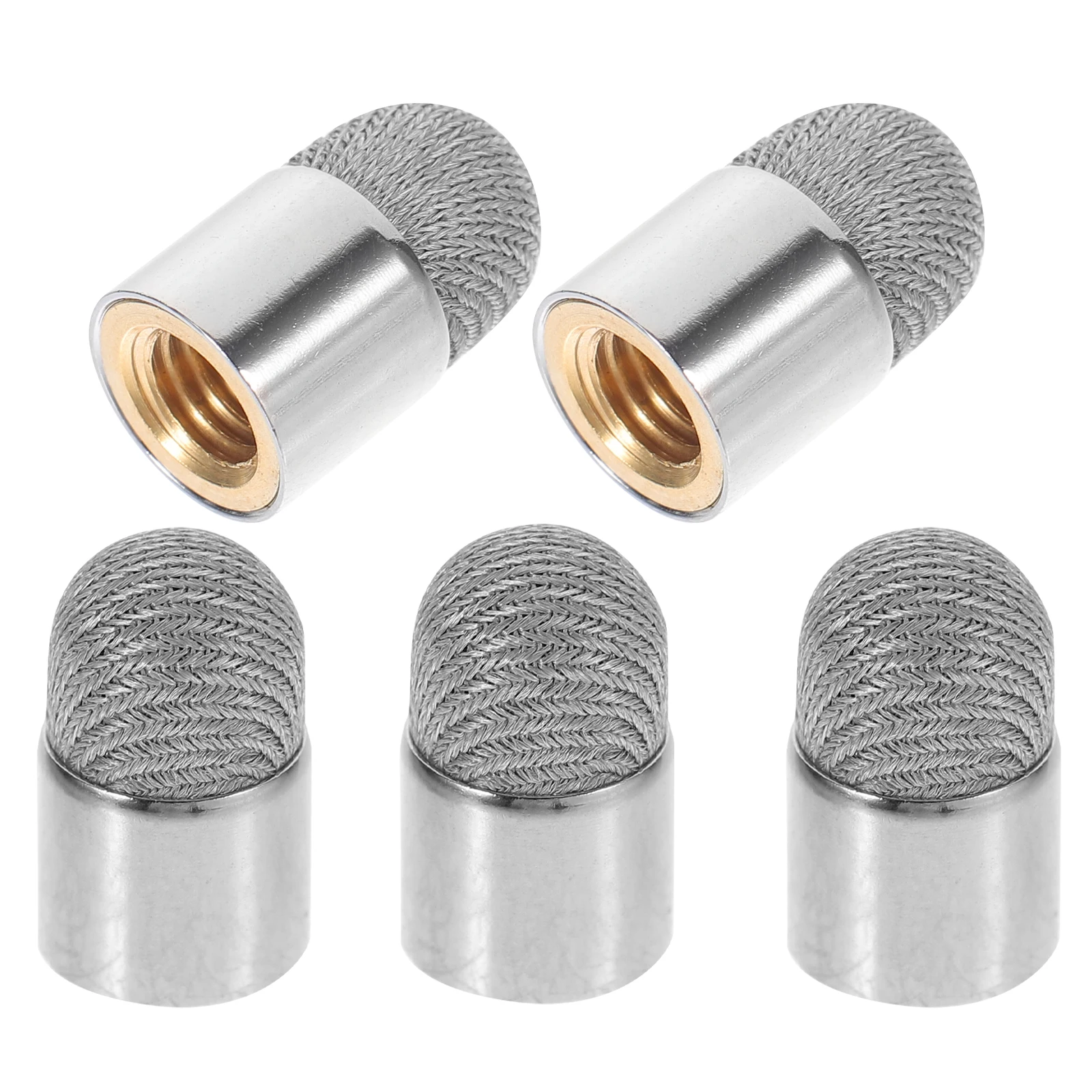 5pcs Capacitor Tip Stylus Mesh 7mm M5 Thread Touch Screen Pen Tips for Tablet Conductive Fabric Wear Resistant Sketch Draw
