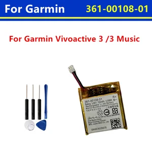 Bilashmart 155mAh 361 00108 01 Battery Replacement Garmin Vivoactive 3 / Vivoactive 3 Music BATTERY + Free Tools