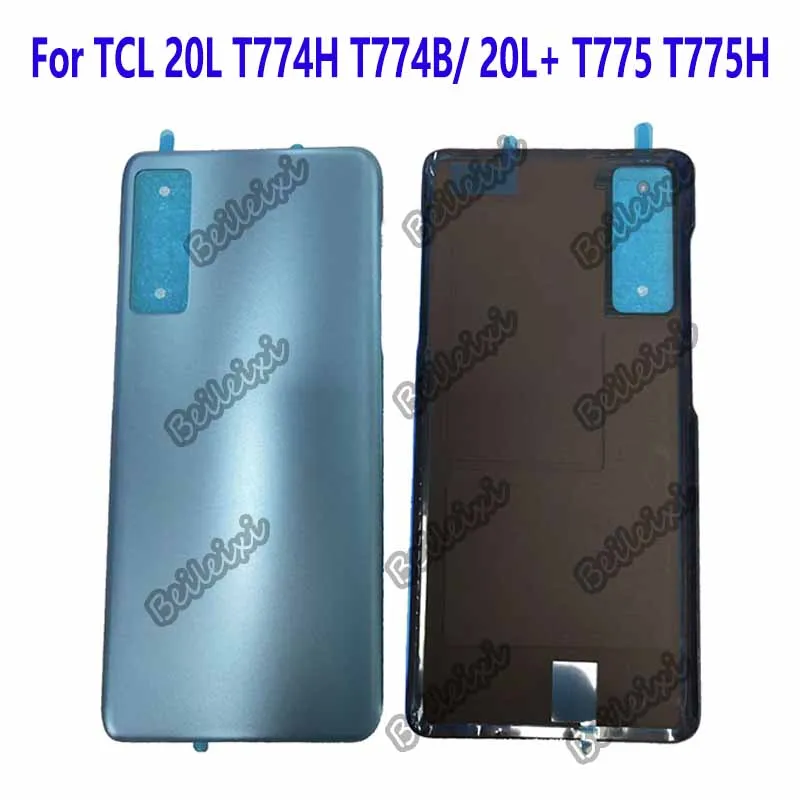 For TCL 20L+ T775 T775B T775H Battery Back Cover Rear Door Housing Case Durable Back Cover For TCL 20L T774 T774B T774H