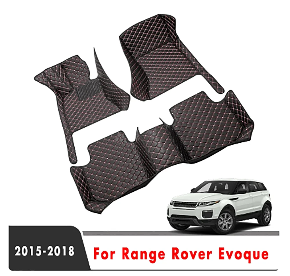 

Автомобильные аксессуары для Land Rover Range Rover Evoque 2018 2017 2016 2015, ковры, сменные водонепроницаемые чехлы, автомобильные коврики LHD