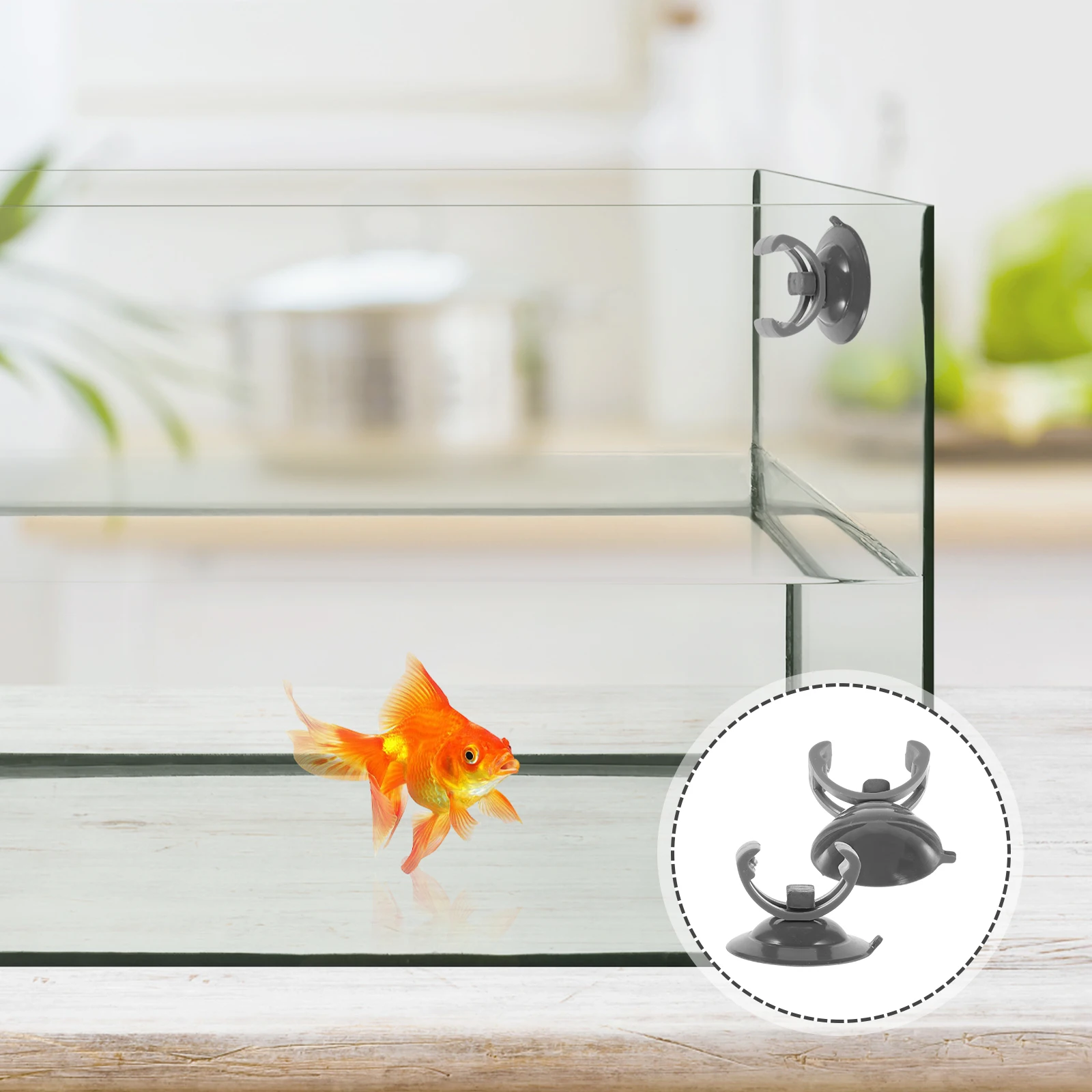 

2pcs Fish Light Brackets Holder Aquarium Plastic Plant Adjustable Aquatic Plant Lamp Holder Height Sturdy Material