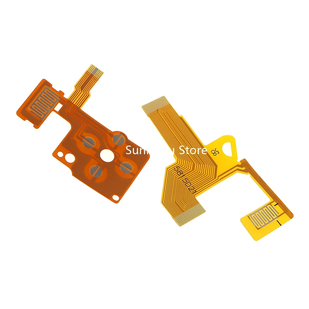 L R غشاء موصل مفتاح اليسار التحكم في مستوى الصوت كابل نحاسي نقي لاستبدال كابل الشريط الأيمن الأيسر لـ PSP1000