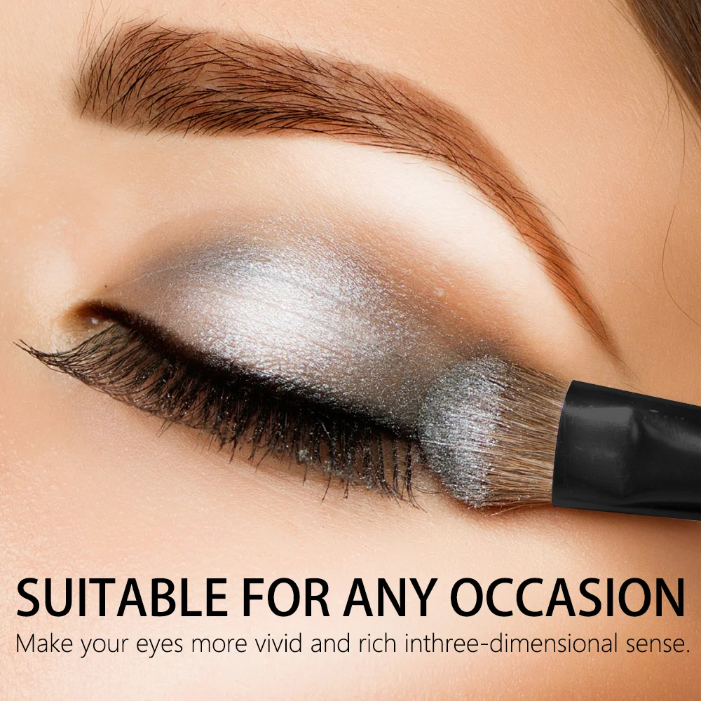 12 色マットアイシャドウプレートアイメイク防水耐久性のあるスパンコールメタルアースカラーナチュラルアイシャドウメイク