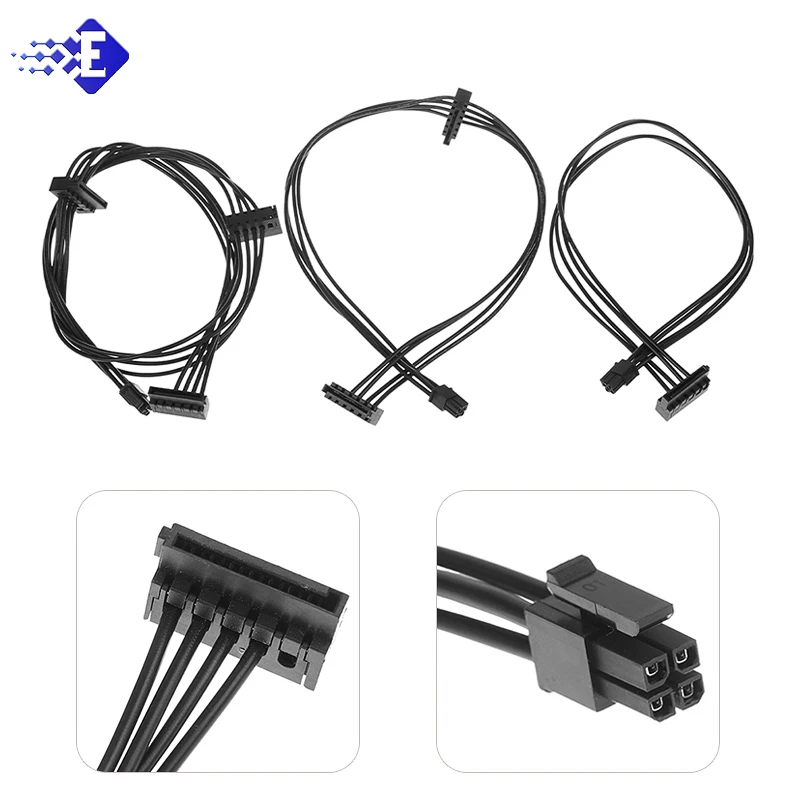 【セール中】ミニ 4 ピン SATA 電源ケーブルレノボメインボードインターフェイス小型 4 ピン 1/2/3 SATA SSD 電源ケーブル