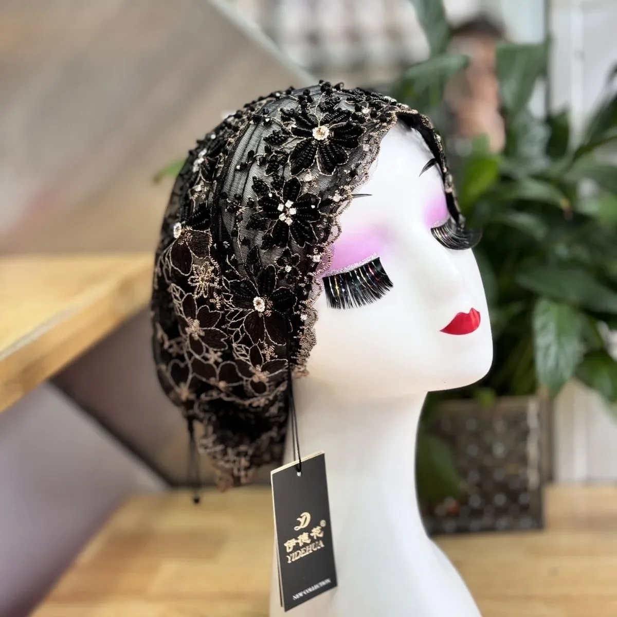 

Хиджаб мусульманский женский шаль, головной платок, роскошный шарф с кисточками, Малайзия, молитва, Куфи, ислам, Саудовская Аравия, кружевной тюрбан