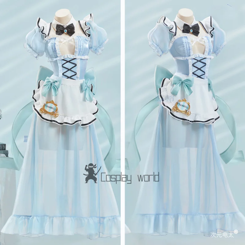 

GODDESS OF VICTORY: NIKKE‌‌ Cosplay Costume Cinderella Mig Sexy Sweet Lolita Dress Outfit Halloween Carnival Uniform Suit