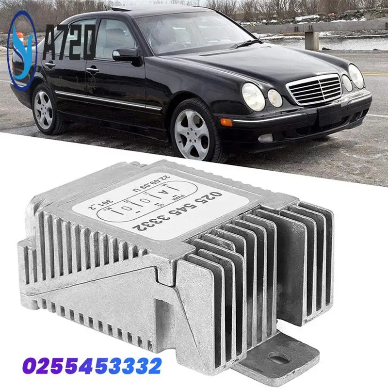 

A72Q-Car Air Conditioning Cooling Fan Control Module A0255453332 For Mercedes Benz W210 W202 C230 C280 E300 E320 E430 98-2002