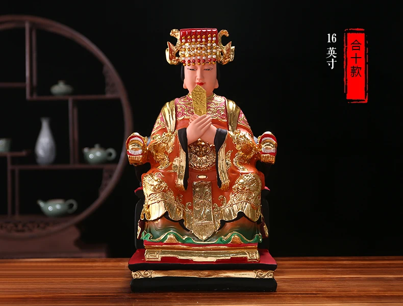 GOOD Southeast Asia HOME SHOP Patron saint Goddess Mazu GUAN YIN God statue efficacious bring good luck bless safety healthy