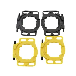 Copertura del pedale della tacchetta da 2 pezzi copertura delle tacchetti per azione della bicicletta antiscivolo a sgancio rapido per WAHOO Speedplay Zero Aero NANO Lock frame