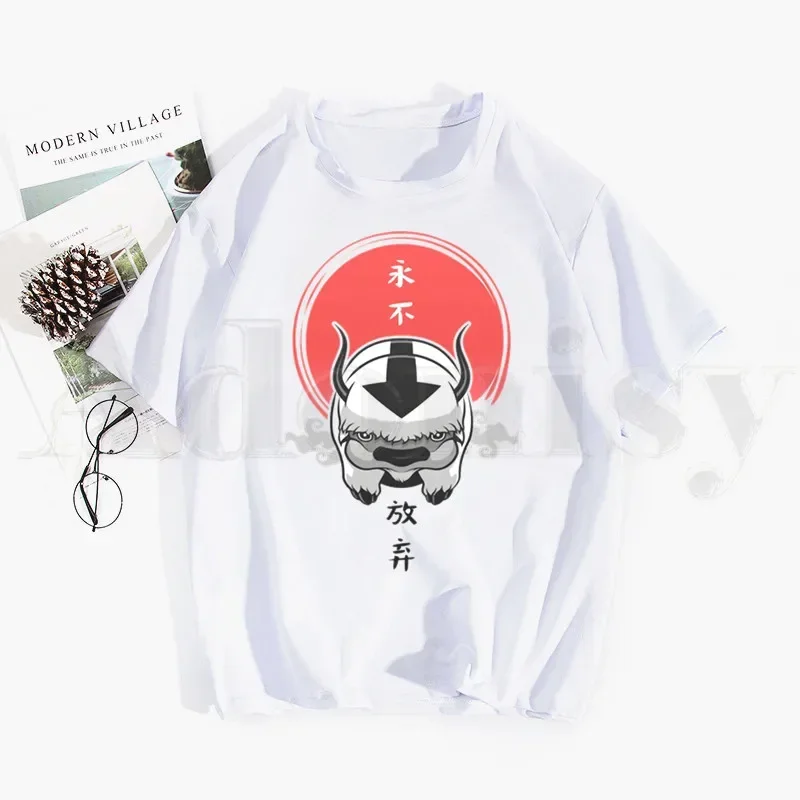 Avatar The Last Airbender Tshirts Men Fashion Summer T-shirts Tshirt Hip Hop Girl Printed Top Tees Streetwear Harajuku Funny