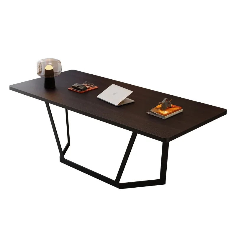 N19 Solid Wood Desk Modern Simple Home Boss Desk Study Light Luxury Computer Desk