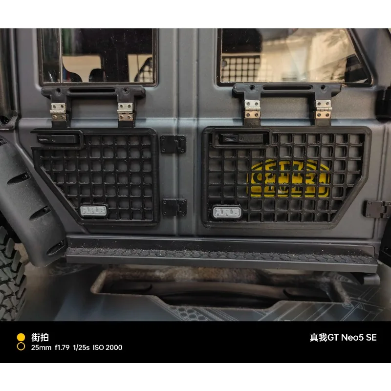 

MJX H8H 1/8 гусеничная защитная сетка для дверей и окон, декоративные детали для внедорожных радиоуправляемых автомобилей, модификация, дополнительные аксессуары