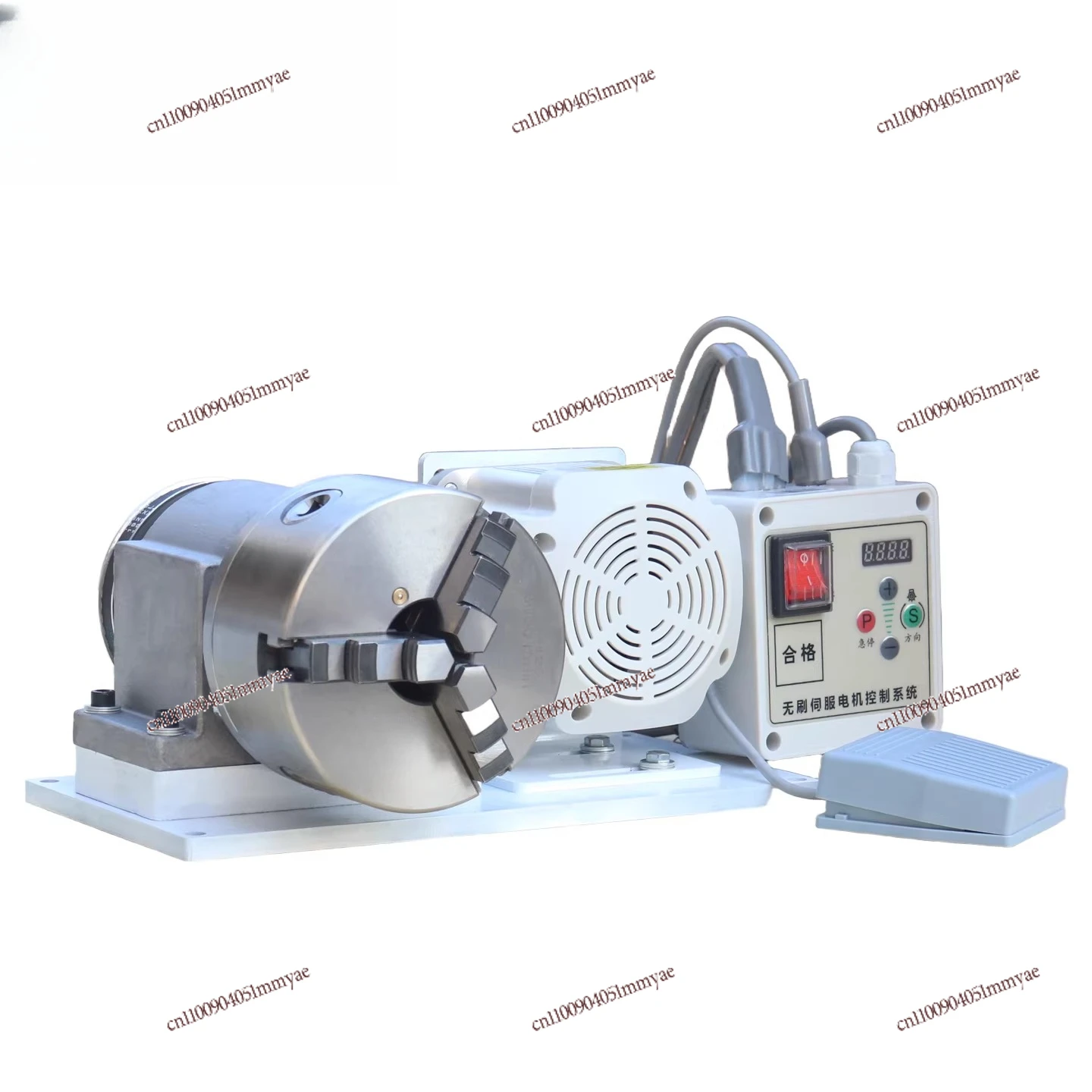 Die Polishing Core Polishing Adjustable Speed Motor Three Jaw Chuck Power Head Assembly Billiard Rod Repairing Machine Lathe