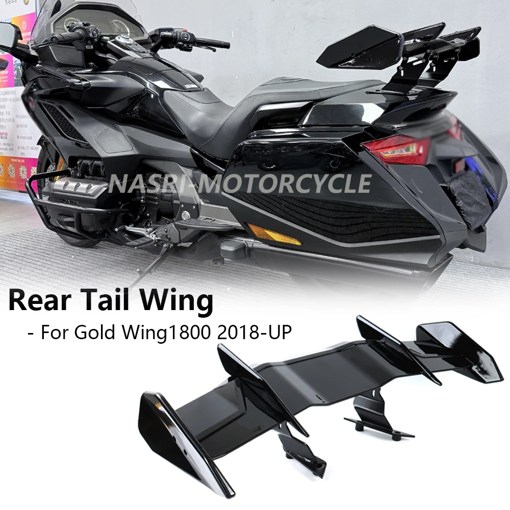 

FOR Honda Gold Wing GL1800 Gold Wing DCT /Tour DCT Airbag 2018-up Motorcycle Rear Spoiler Wing Tail Upper Splitter Adjustable