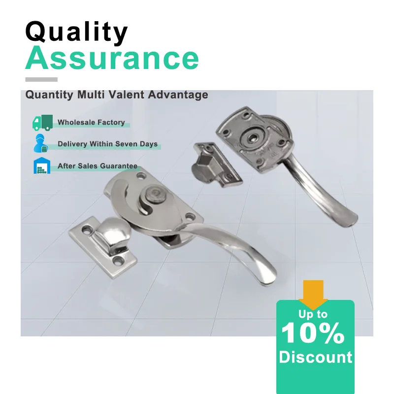 304 Stainless Steel Double Handle Lock Rotating Type Industrial Machinery Automation Equipment Hand Configuration
