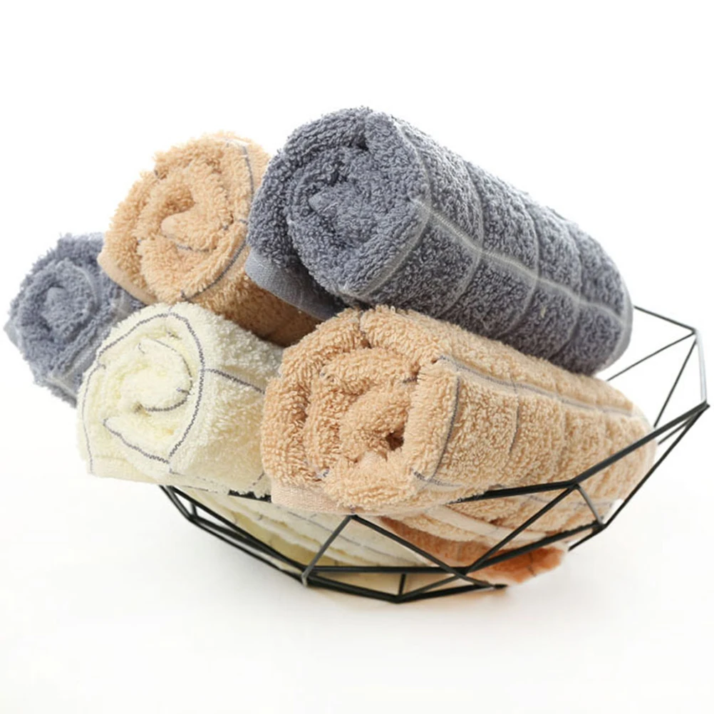 

3Pcs Pure Towels 75x35cm Plaid H Washcloths For Face Towels Face Washcloths for Bath Kitchen Barber Shop