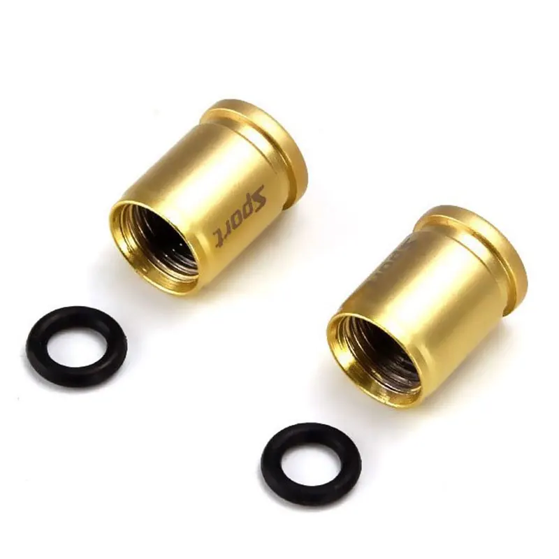 4x  Car Styling Zinc Alloy Anti-theft Sport Car Tire Valve Caps Wheel Tires Tire Stem Air Cap Airtight Covers