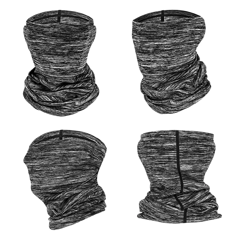 WEST BIKING Winter-Radschal, Bandana, Fleece-Halswärmer, dehnbar, hautfreundlich, Gesichtsmaske, Kopfbedeckung zum Skifahren, Laufen, Wandern – Detail 5