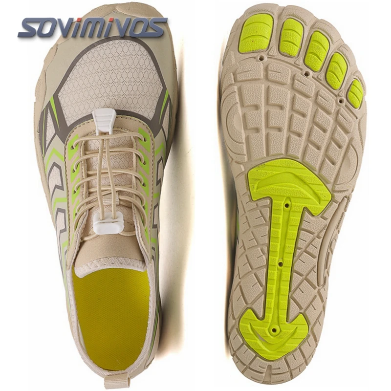 Unisex Quick Dry Water Shoes Men Women Colorful Beach Swimming Surfing Seaside Aqua Shoes Couple Barefoot Upstream Sneakers