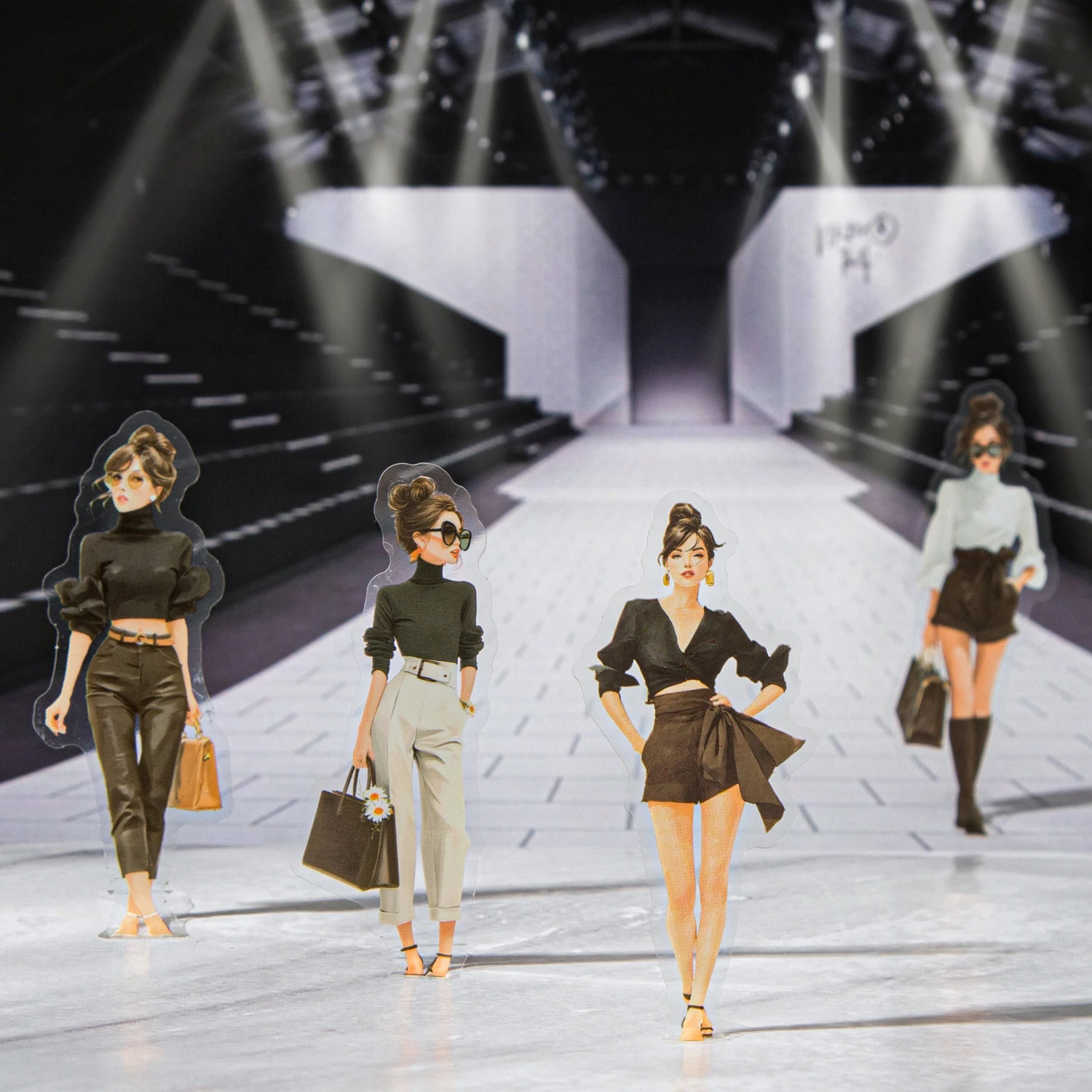 

Модный дневник Annie's, серия, винтажный персонаж, пейзаж, наклейка для домашних животных, креативный материал для журнала «сделай сам», коллаж, скрапбук, канцелярские принадлежности