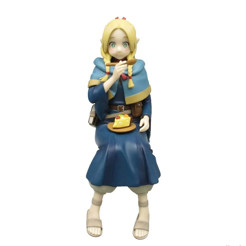 Hot Delicious In The Dungeon Marcil Donato Anime Meisje Standbeeld Dungeon Voedsel Leo Stouten Action Figure Model Zitten Pop Speelgoed Gift
