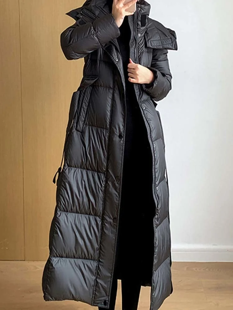 Winter Women Jacket 90% White Duck Down Coat Female High Quality Warm Thick Long Coats Clothes Manteau Femme 2023