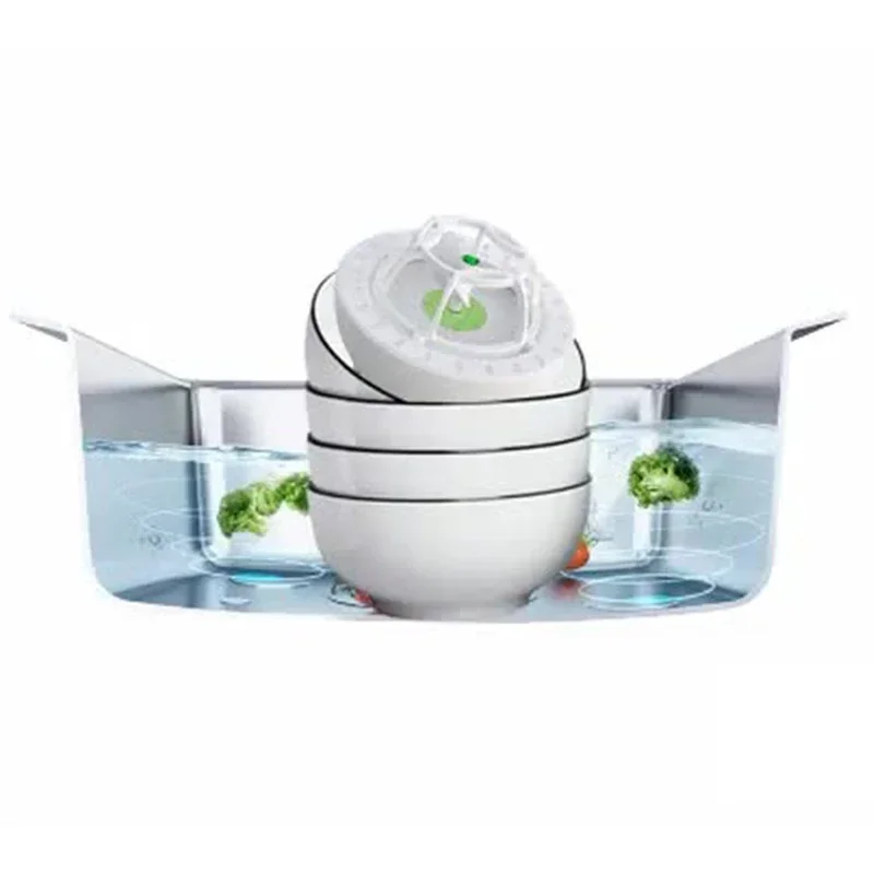 الأجهزة المنزلية الجديدة غسالة الصحون بالموجات فوق الصوتية غسالة الصحون المنزلية الصغيرة قطعة أثرية غسل الخضار بالوعة المطبخ غسالة صحون صغيرة نظيفة