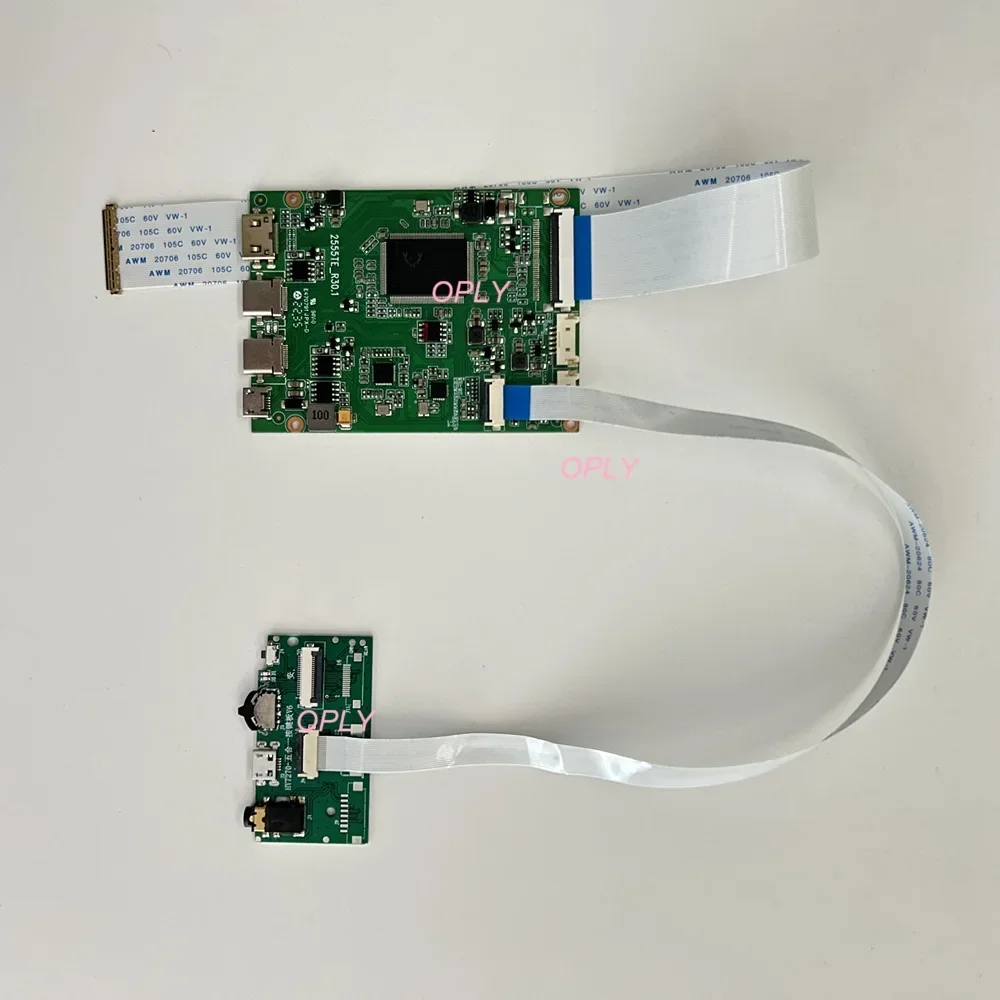 

EDP Mini-HDMI-compatible Micro USB TYPE-C Controller Board kit For NV140QDM TL140ADXP01 LM140GF1L 14" 2560X1600 LCD Screen DIY