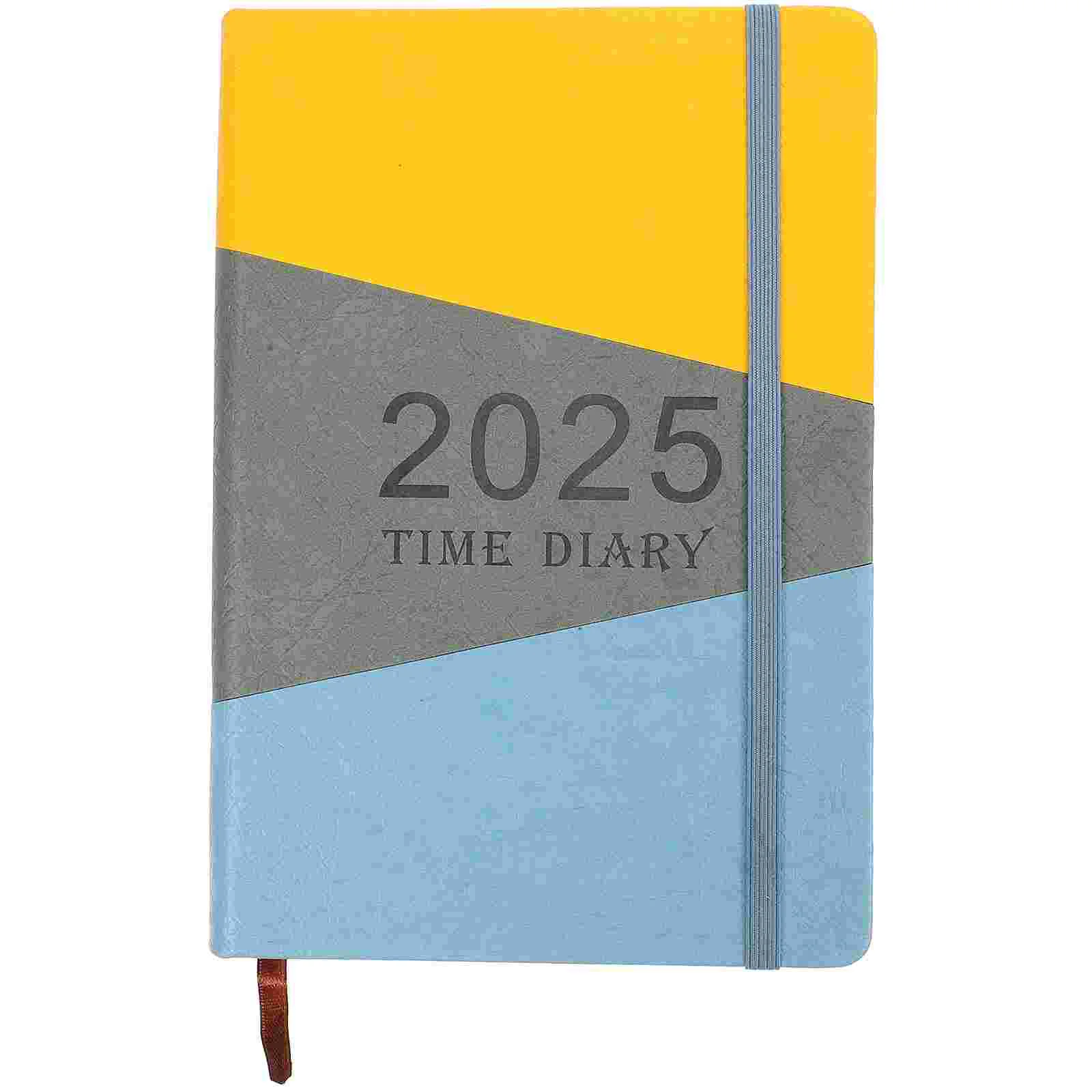2025 Schedule Planner Daily Delicate Notebook The Business Planning Notepad Portable Organizer Writing List