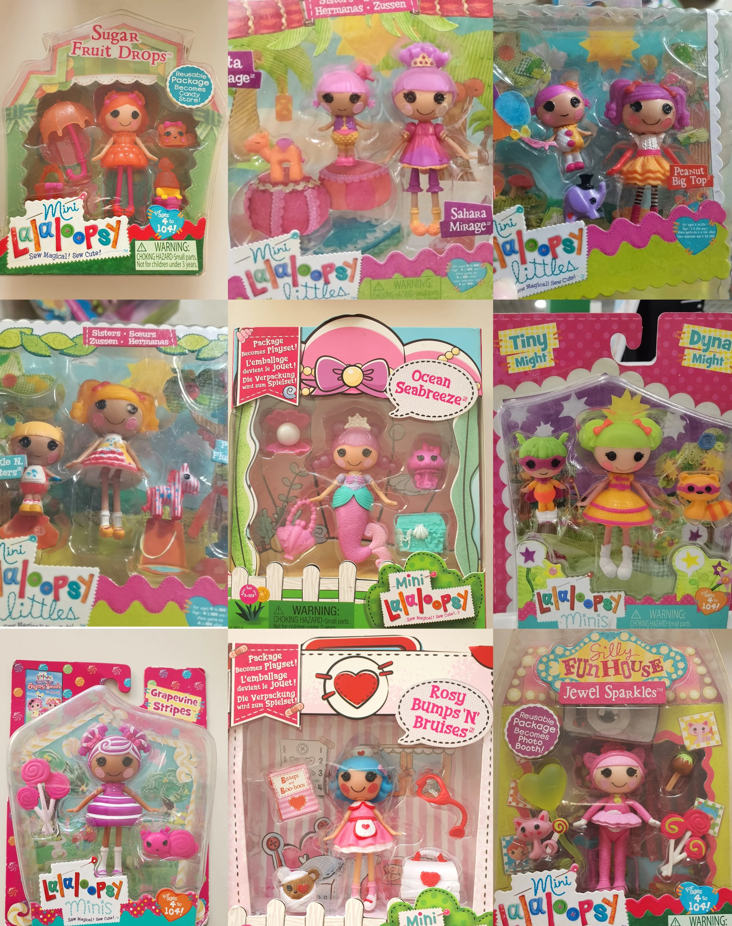 Original Design Fabric Doll Pvc Toys Lalaloopsy Dolls Holiday Girl's Gift Little Sister Multiple Style Toy