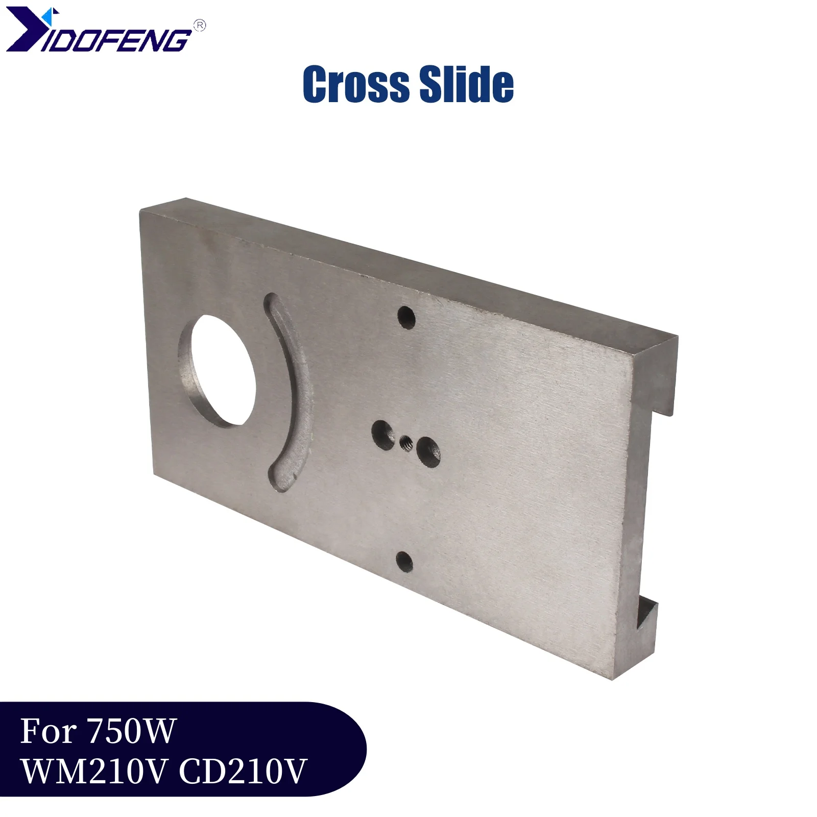 1PC Cross Slide For WM210V CD210V / CJ 0618 CNC Mini Lathe Accessories Lathe Spare Parts CNC Machine Tool Parts