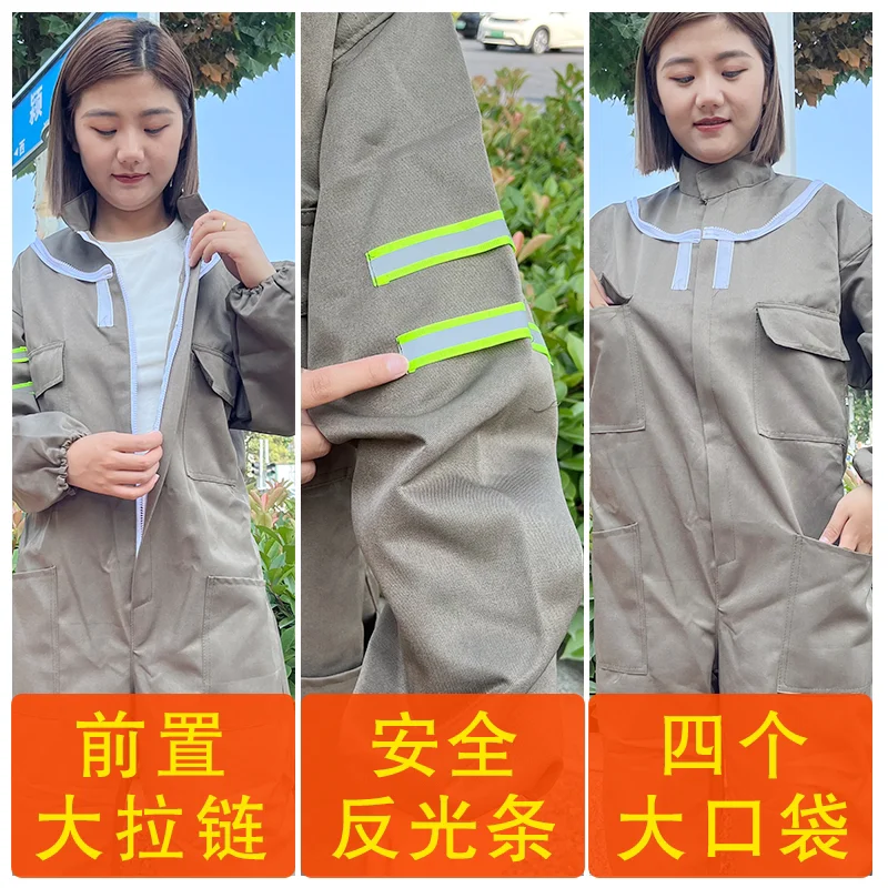 Anti-bee Clothing One-piece Full Set Of Breathable Bee-catching Clothes,  Accessories Apiculture Costume Tools Garden Supplies view 3