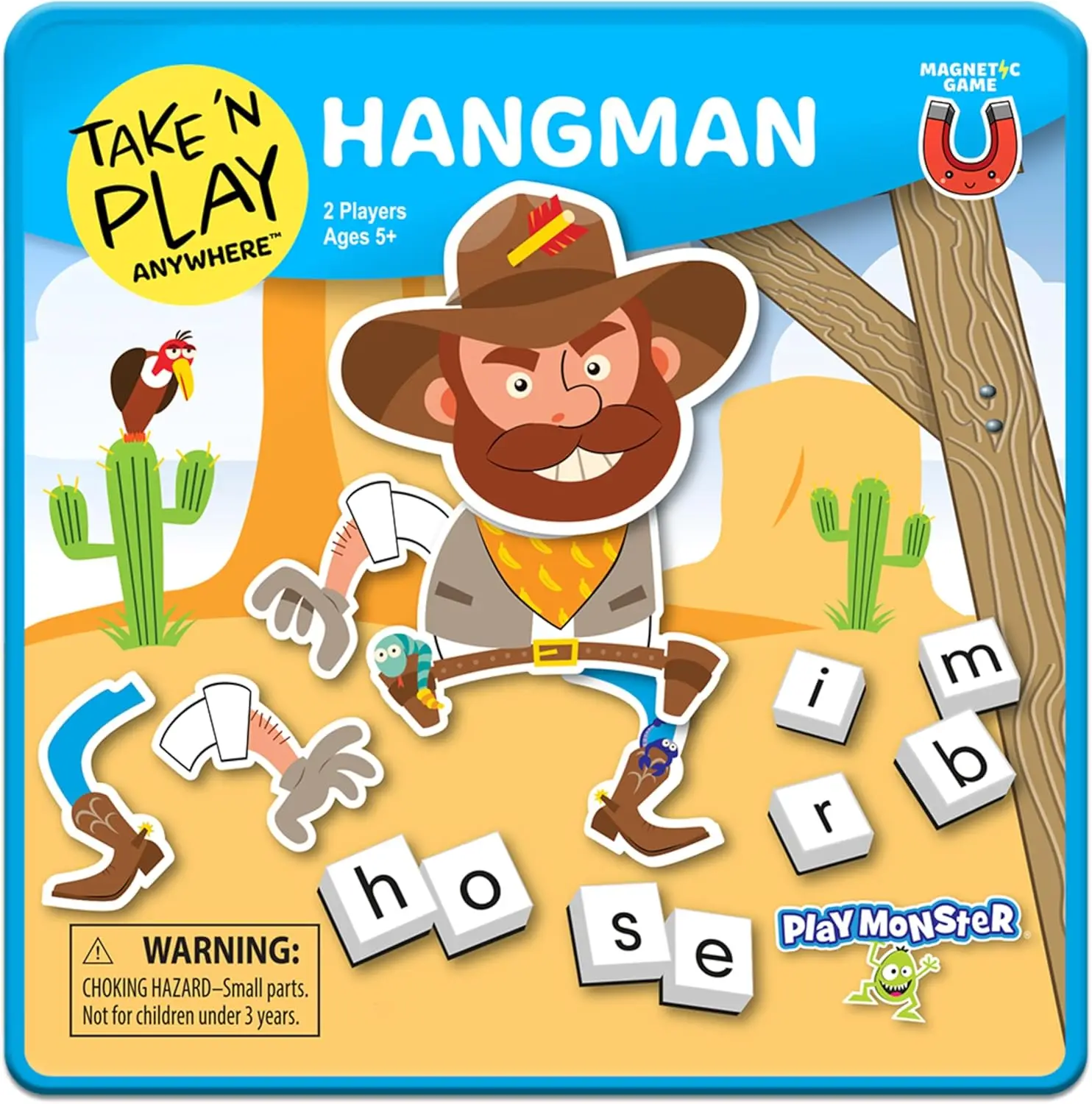 

Portable Hangman Travel Game - Easy to Use, Fun On-the-Go Entertainment for All Ages