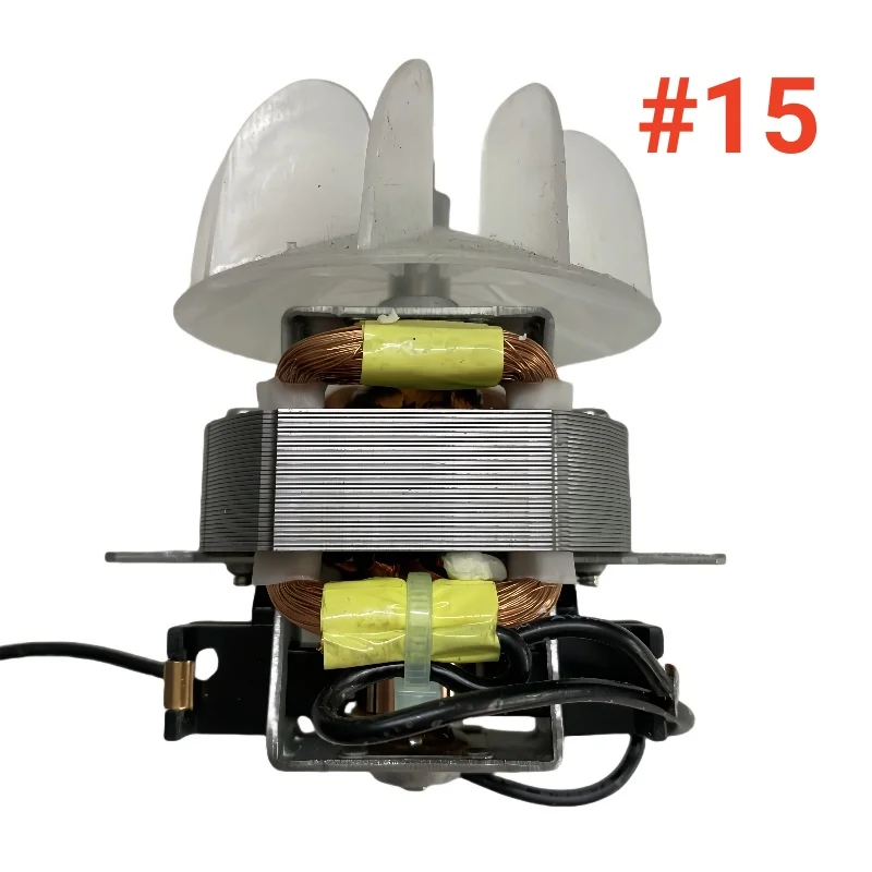 Hair Dryer Parts for Hair Salon Professional High Power Hair Dryer Motor #15 Motor with Fan Leaf 220V 1800-2100W