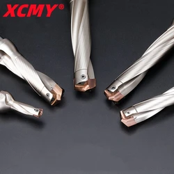 3D 5D 8D 10D internal cooling JCD Crown drill rod diameter 10-25mm for insert HCD High efficiency precision insertable U drill