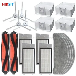 Hoofd-/zijborstel Hepa-filter Mop Doek Stofzak Accessoires voor XiaoMi Roidmi Eve Plus SDJ01RM Robotstofzuiger Reserveonderdelen