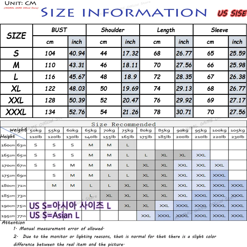 سترة كاجوال للرجال من Animal Game بغطاء للرأس وسحاب للرجال، بلوفر كبير الحجم، معطف عمل شتوي دافئ، بدلة رياضية خارجية للرجال