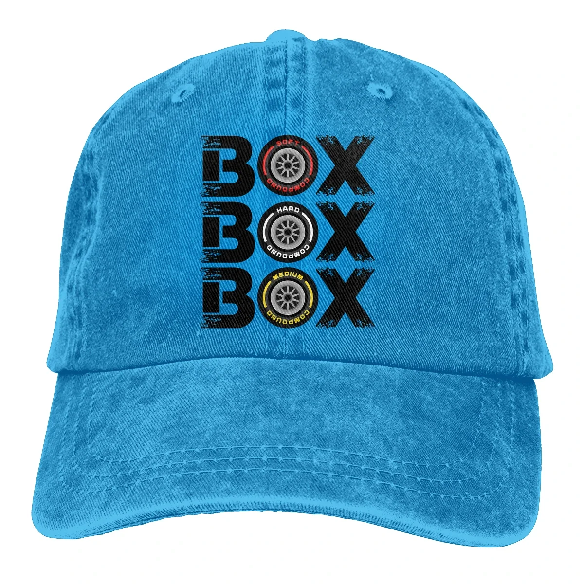 Box Box Box F1 Tyre Compound V2 Baseball Cap Men Formula 1 F1 Caps colors Women Summer Snapback Caps