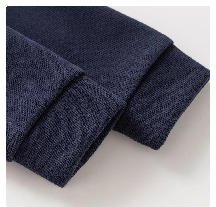 2026 Frühling Kinderkleidung Hoodie Jungen Preppy-Stil Fake-Zweiteiler Sweatshirt Karierter Kragen Langarm Besticktes Jungen-Oberteil – Detail 8