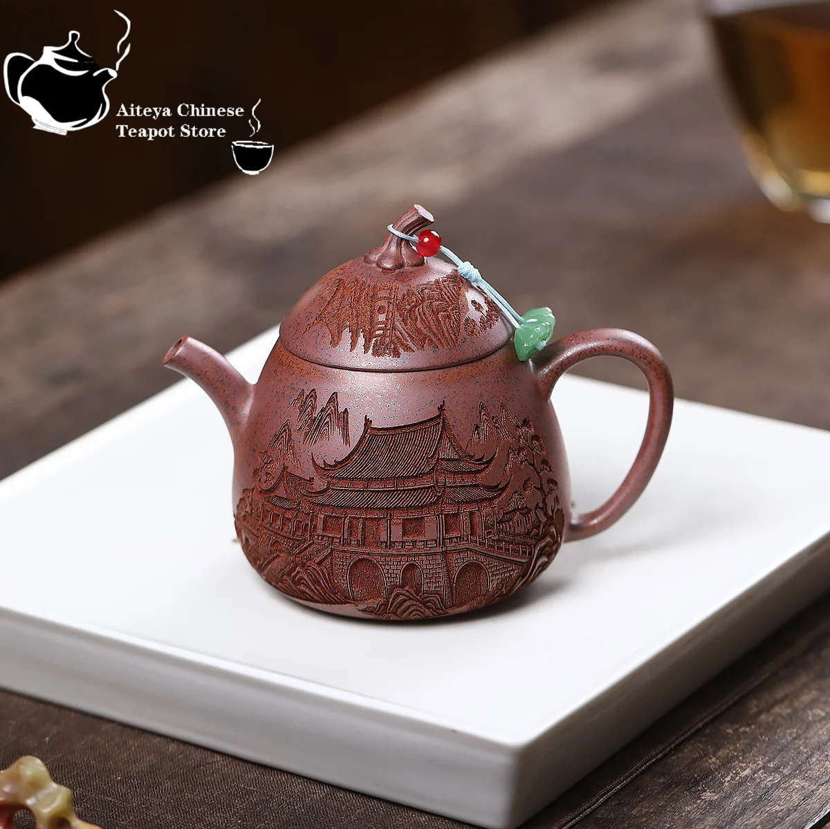 Yixing, purple clay teapot, original mineral keel, gold sand, firewood, Guanlou, eggplant, melon, Chinese tea set, teapot
