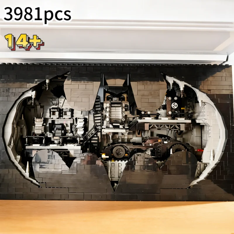 

Новинка 2026 года: Подарочный набор Bat Cave Shadow Box 76252 для детей и взрослых мужчин, аксессуары для праздников и дней рождения