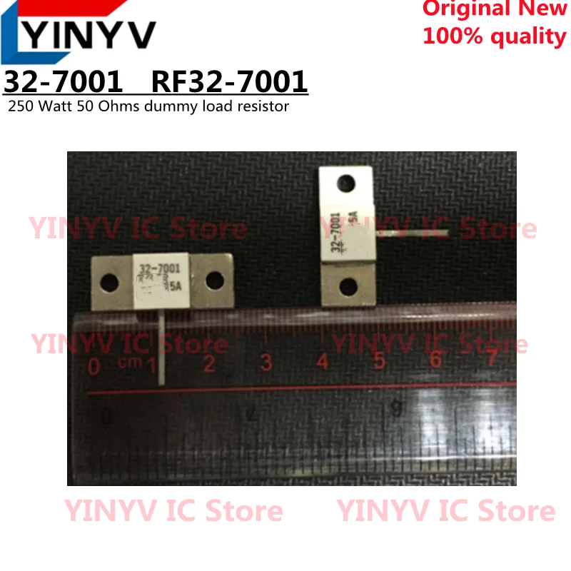 TERMINATION FLANGE MOUNT 250 Watt 50 Ohms dummy load resistor 32-7001 RF32-7001 250W 50 Ohms 250W 50R Single PIN  New original